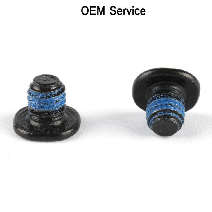 สกรูเกลียวปล่อย M2 Nylok แบบแบน