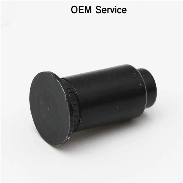 CNC Steel Black Zinc Plating Rivet Standoff