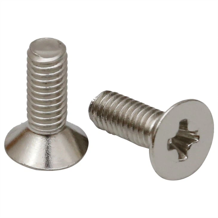 M2.5 สกรูเกลียวปล่อยหัวจมฟิลลิปส์